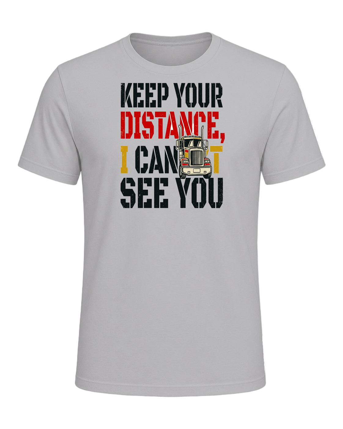 Keep your distance, I can't see you — Athletic Heather
