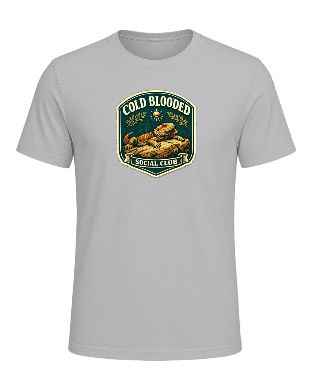 Cold Blooded Social Club Tee — Athletic Heather
