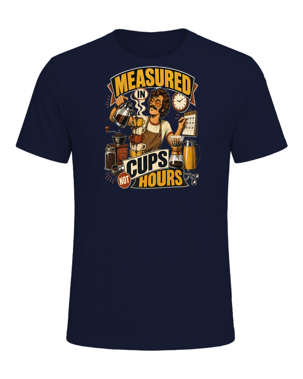 MEASURED IN CUPS NOT HOURS — Navy