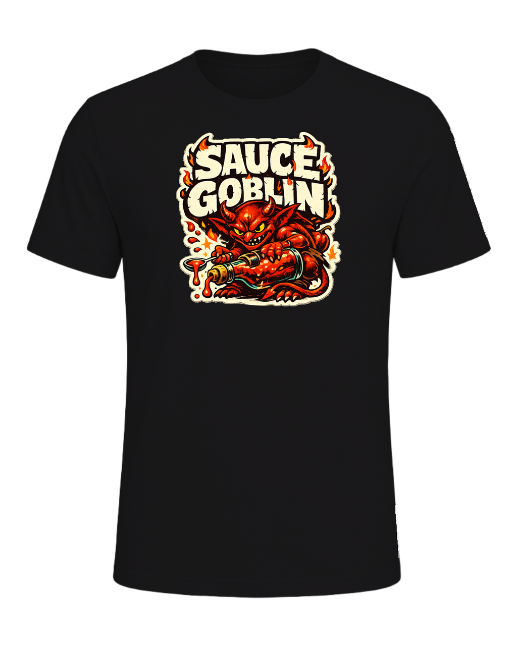 Sauce Goblin Tee — Dark Grey Heather