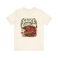 Hot Sauce Humor T-Shirt — Sauce Goblin — t-shirt design by Sol