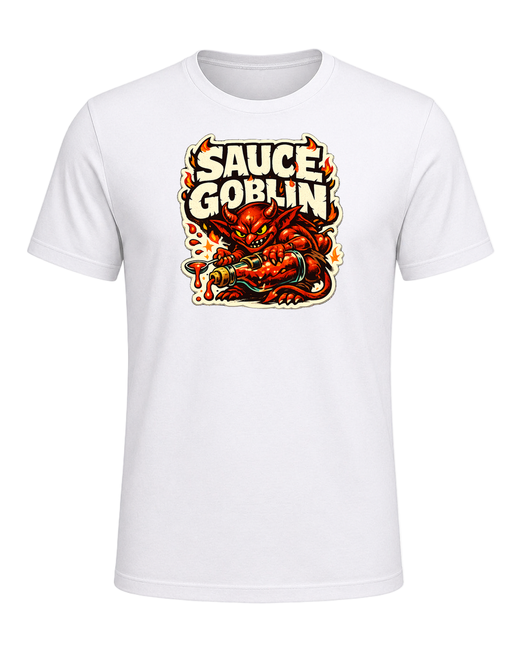 Sauce Goblin Tee — White