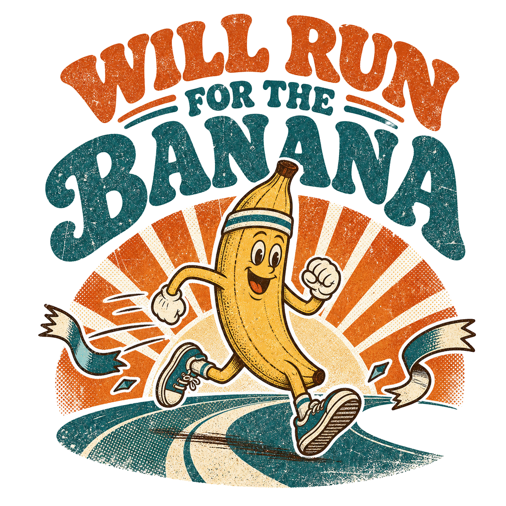 WILL RUN FOR THE BANANA