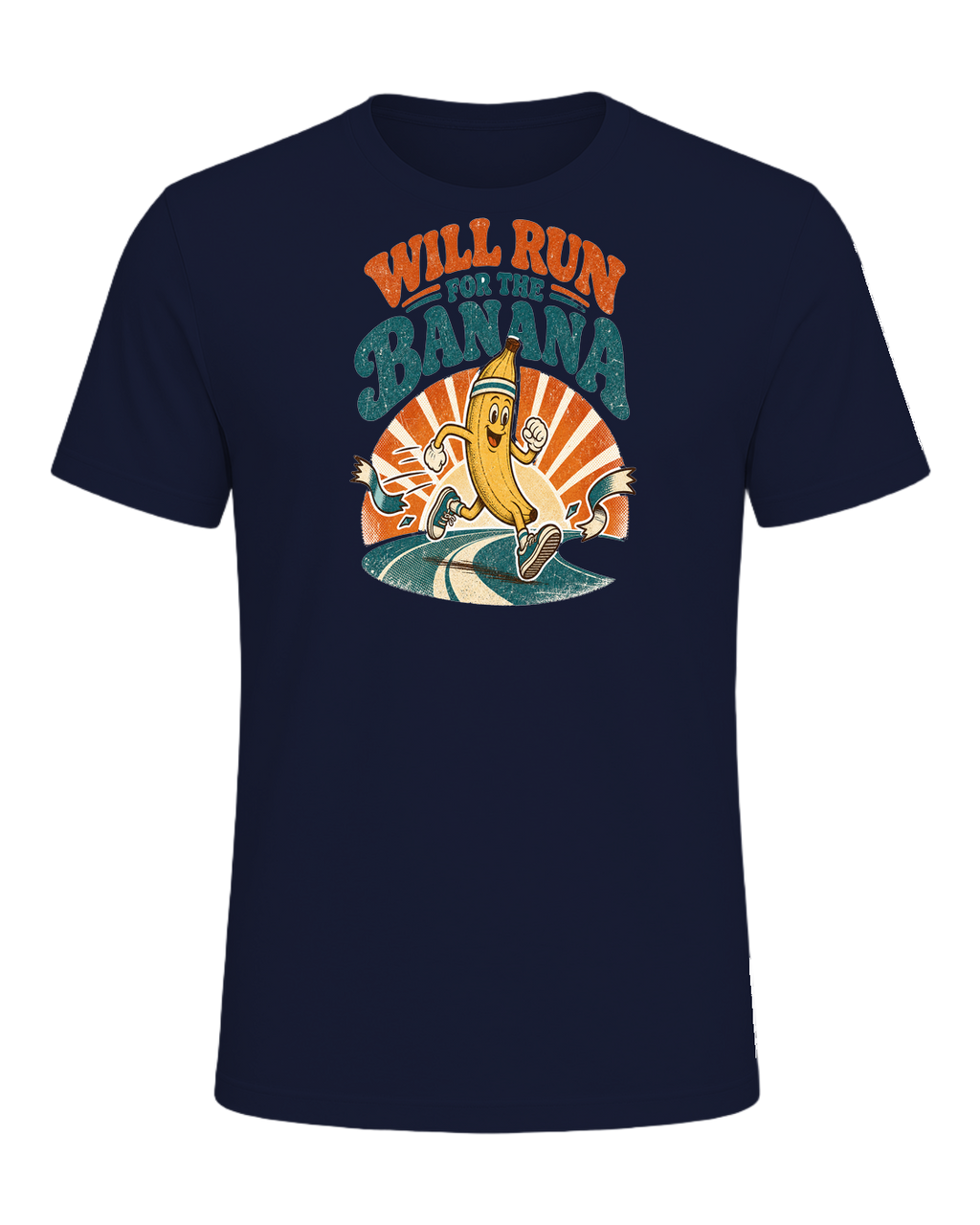 WILL RUN FOR THE BANANA — Navy