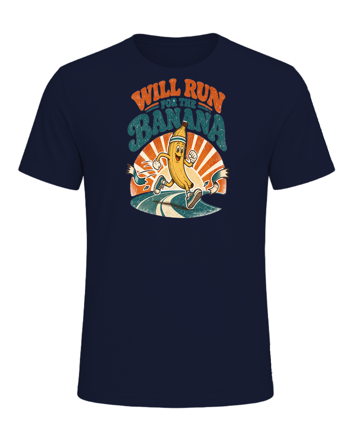 WILL RUN FOR THE BANANA — Navy