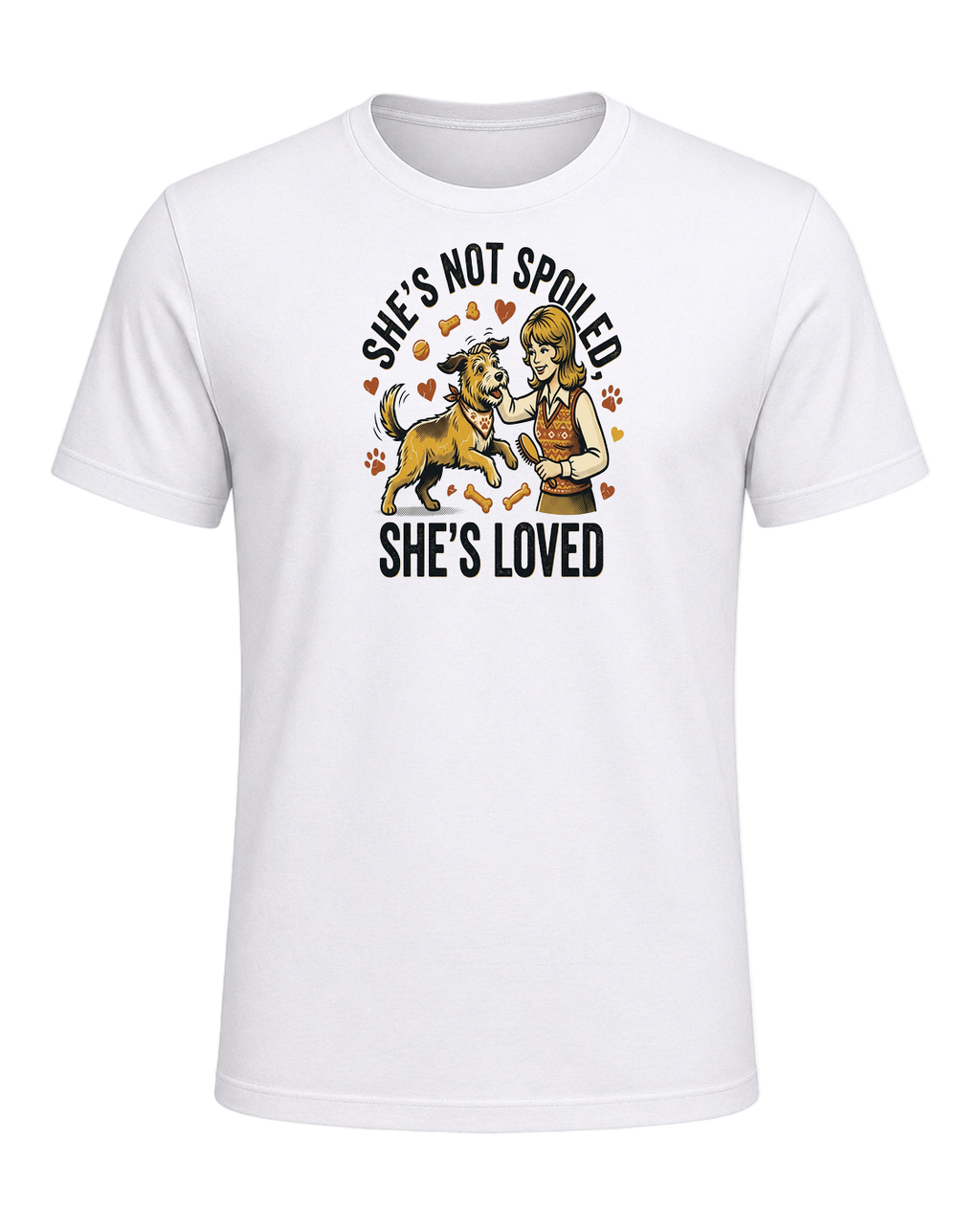 She's not spoiled, she's loved — White