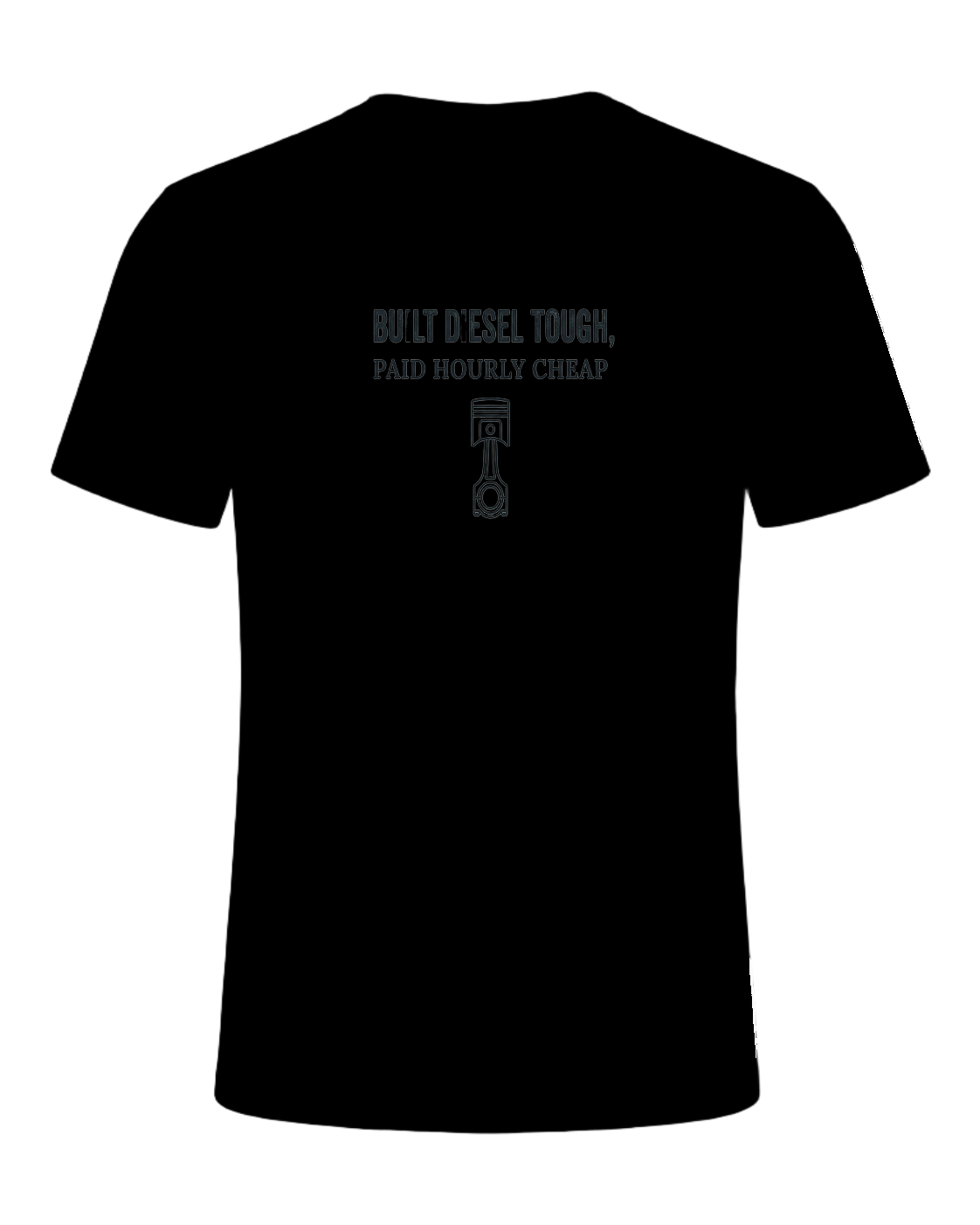 Built diesel tough, paid hourly cheap — Black