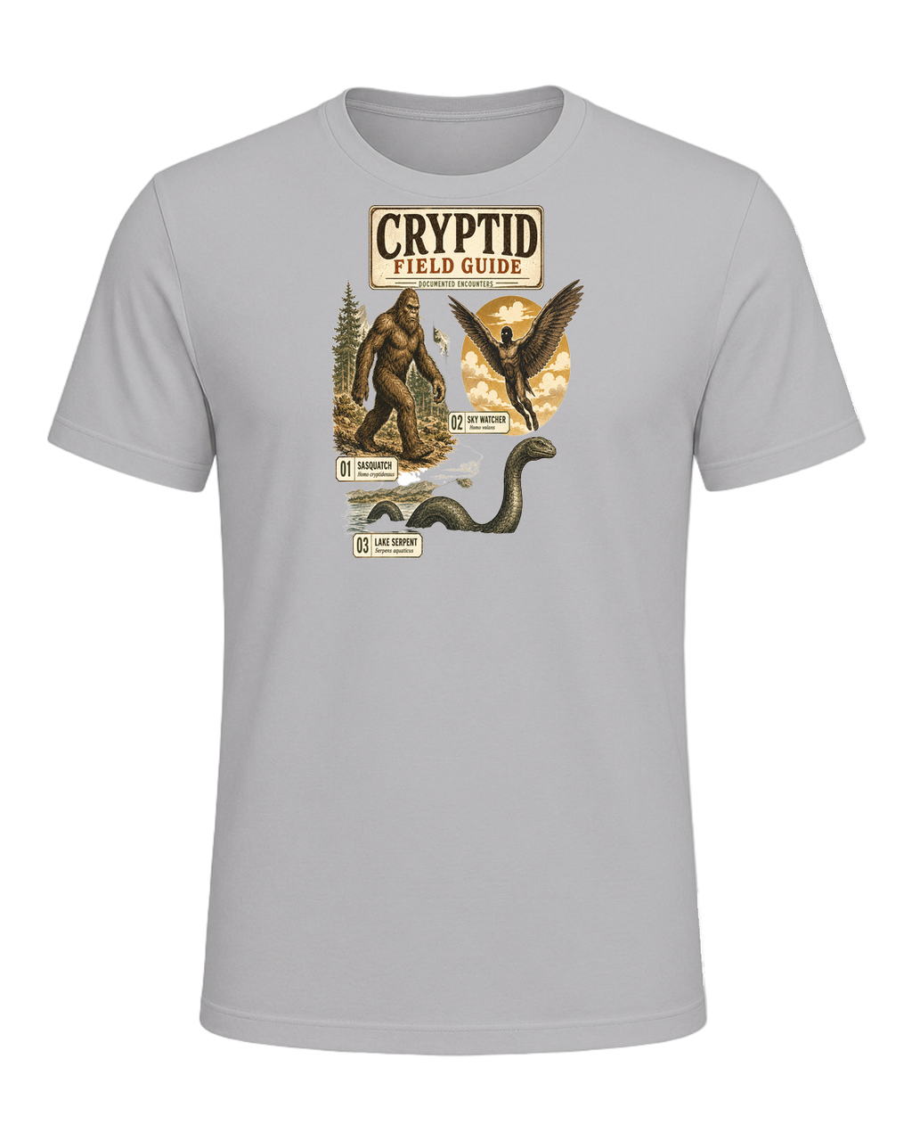 Cryptozoology Fan — Athletic Heather