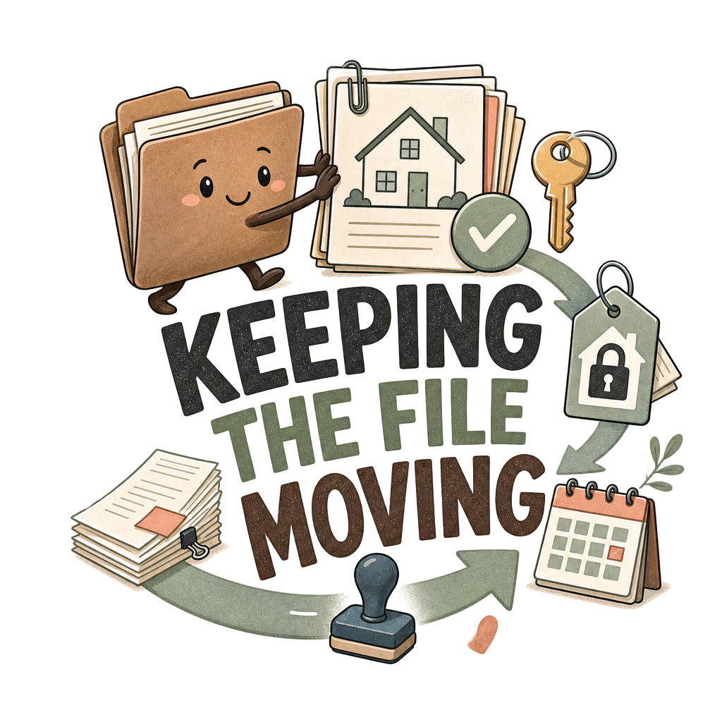 KEEPING THE FILE MOVING