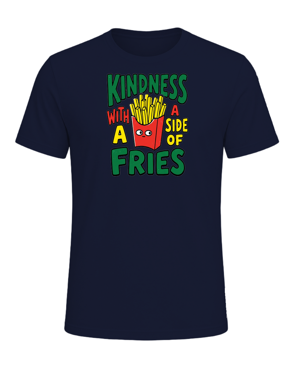 KINDNESS WITH A SIDE OF FRIES — Navy