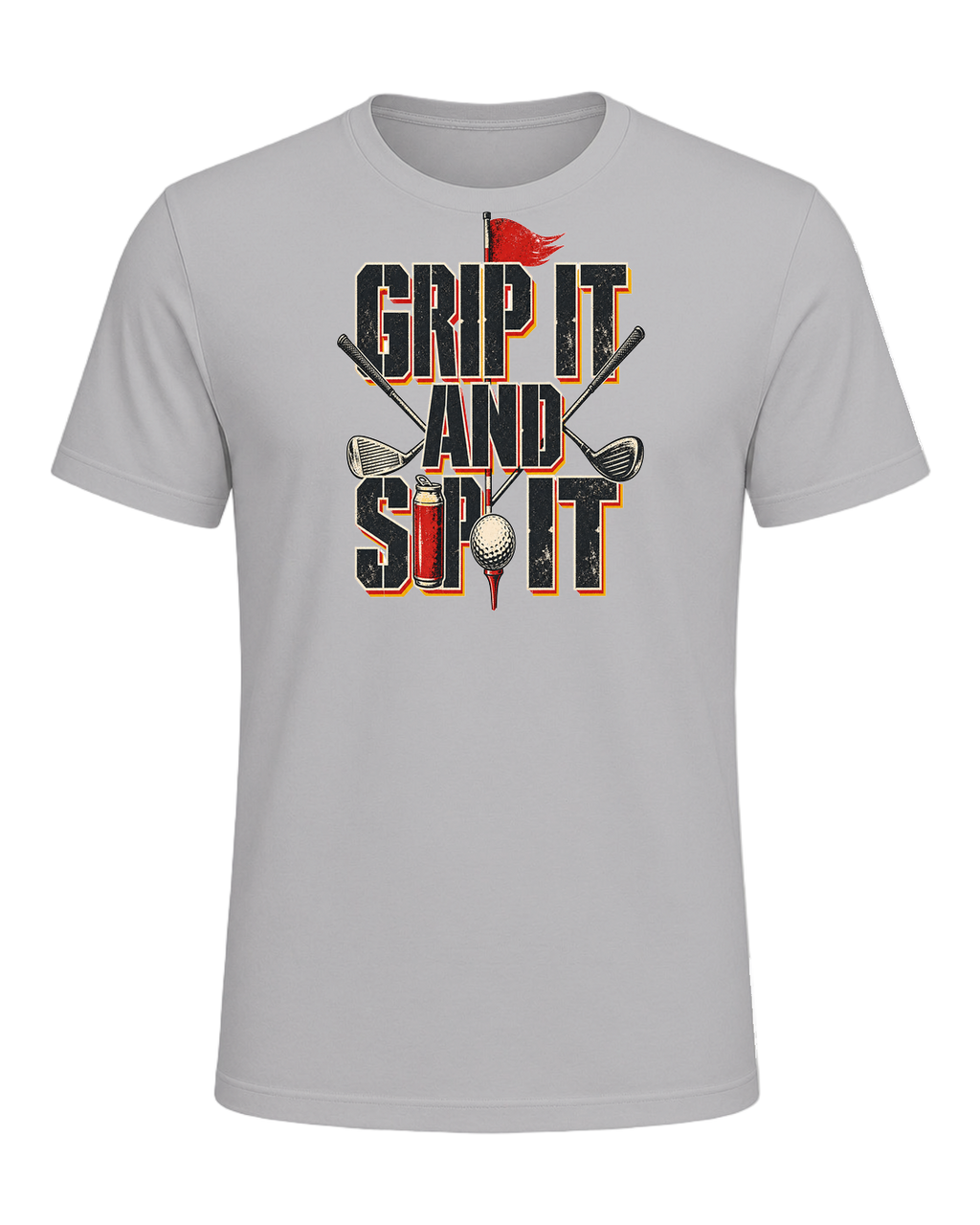 GRIP IT AND SIP IT — Athletic Heather