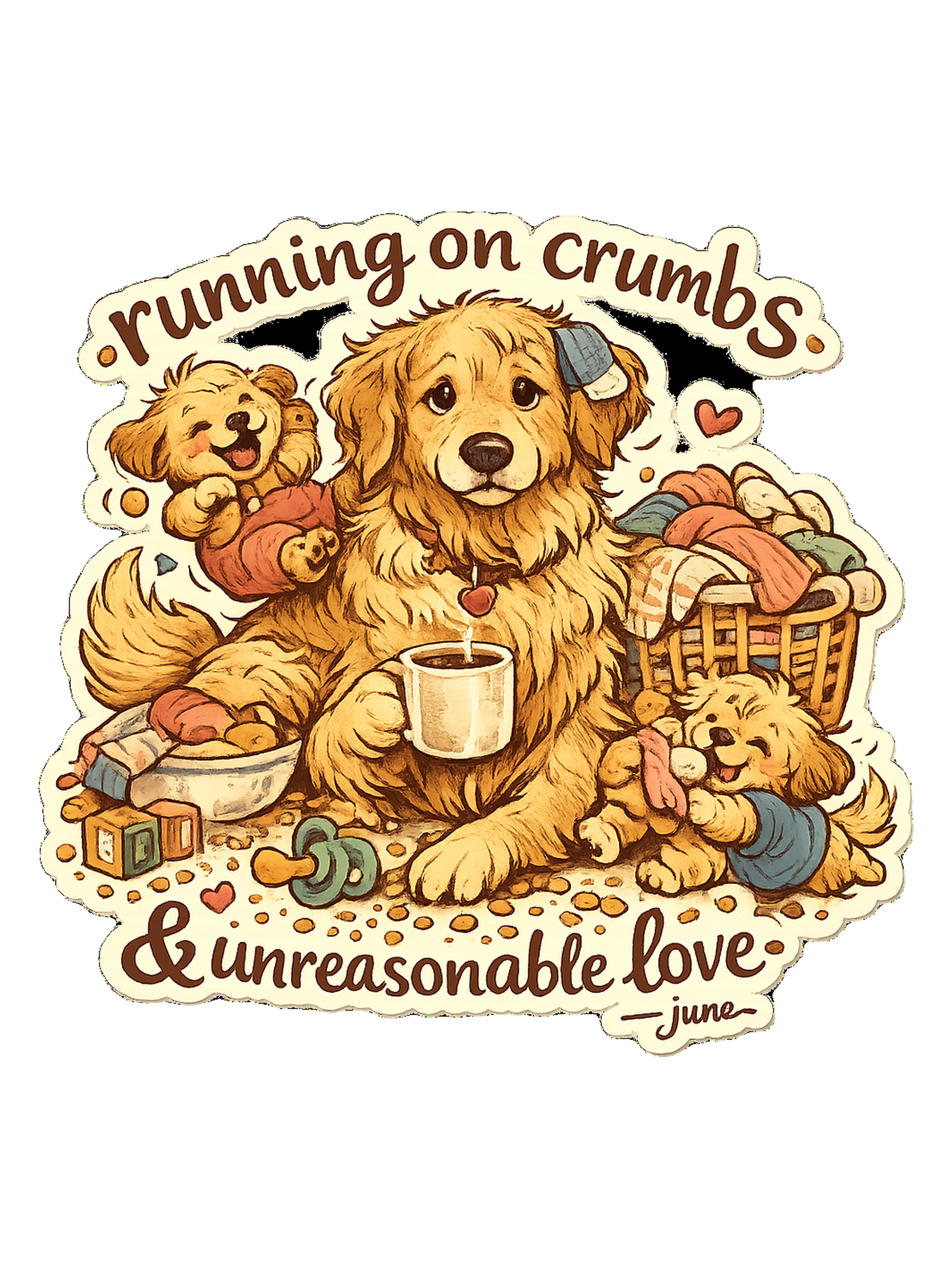 Running On Crumbs & Unreasonable Love Tee