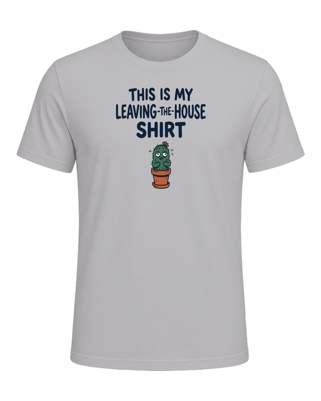 THIS IS MY LEAVING-THE-HOUSE SHIRT — Athletic Heather