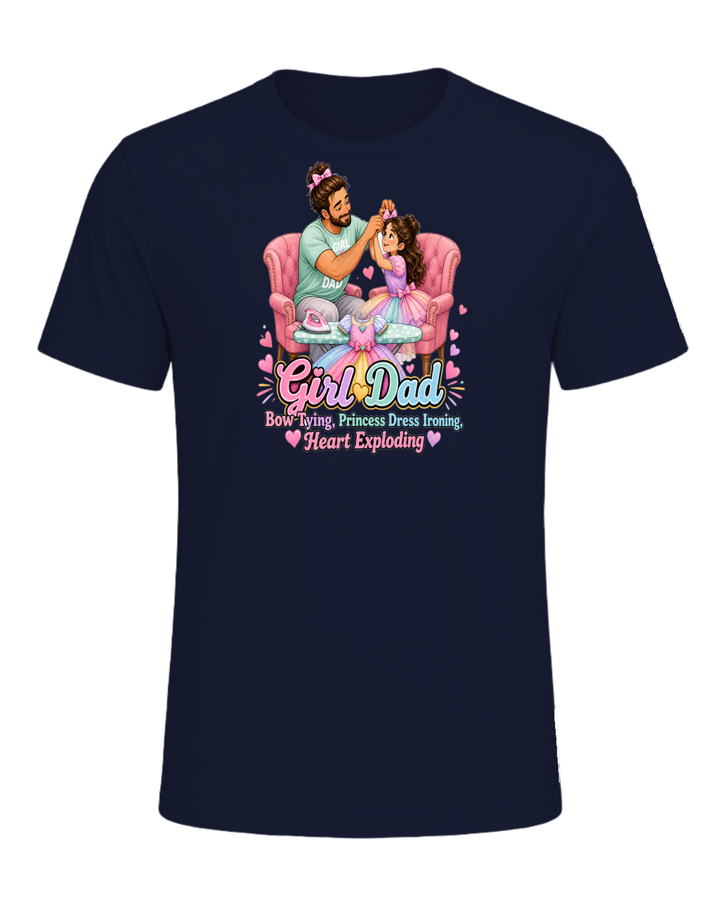 Girl Dad — Navy