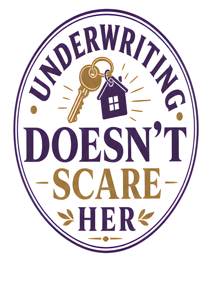 UNDERWRITING DOESN'T SCARE HER Hoodie