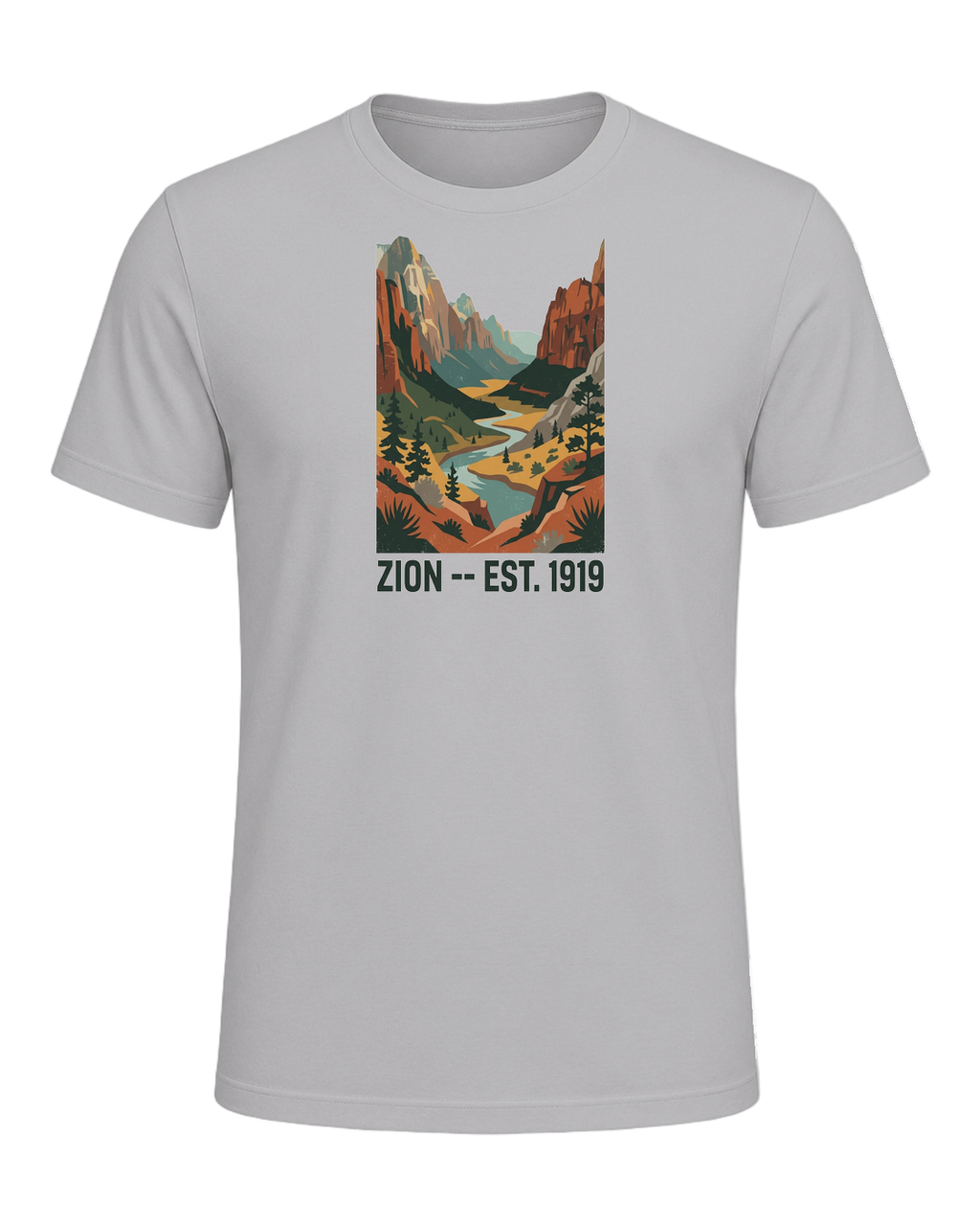 National Park Specific (WPA Style) — Athletic Heather