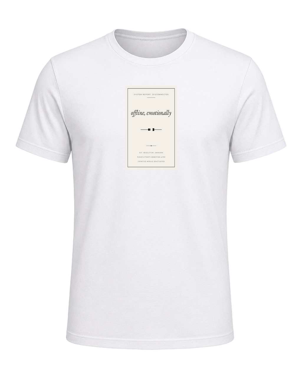 offline, emotionally — White