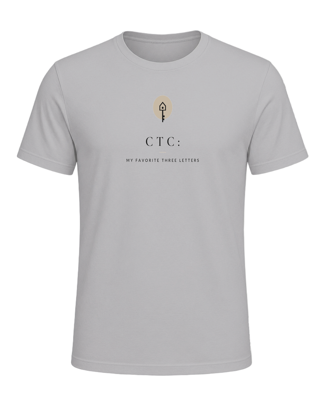 CTC: MY FAVORITE THREE LETTERS — Athletic Heather
