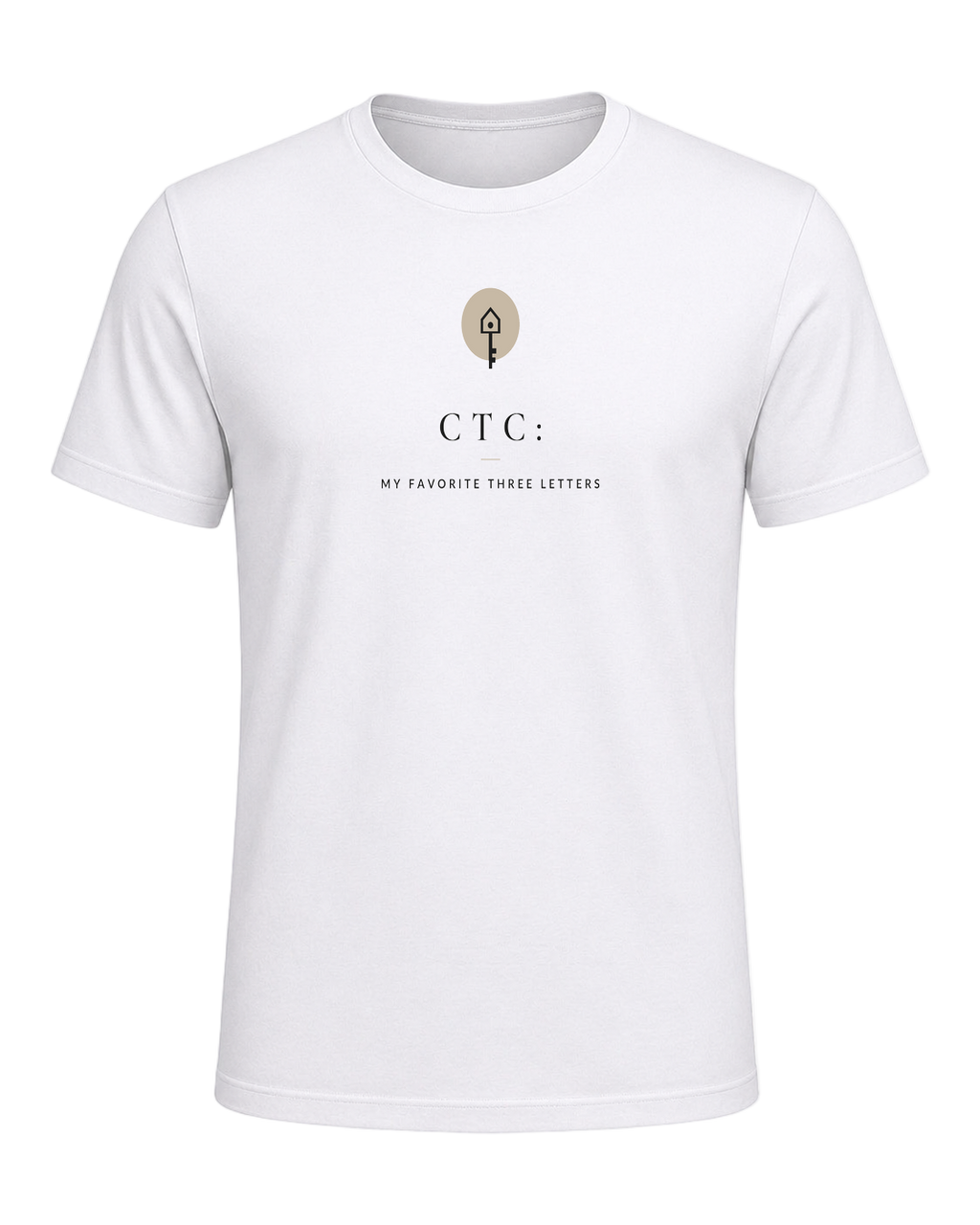 CTC: MY FAVORITE THREE LETTERS — White