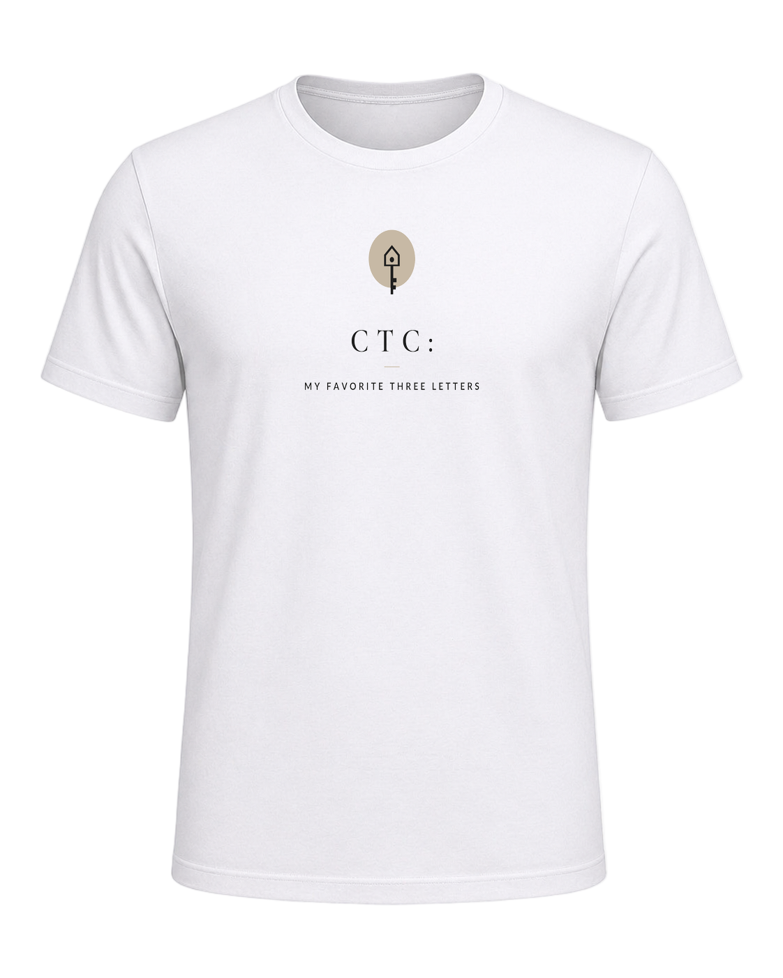 CTC: MY FAVORITE THREE LETTERS — White