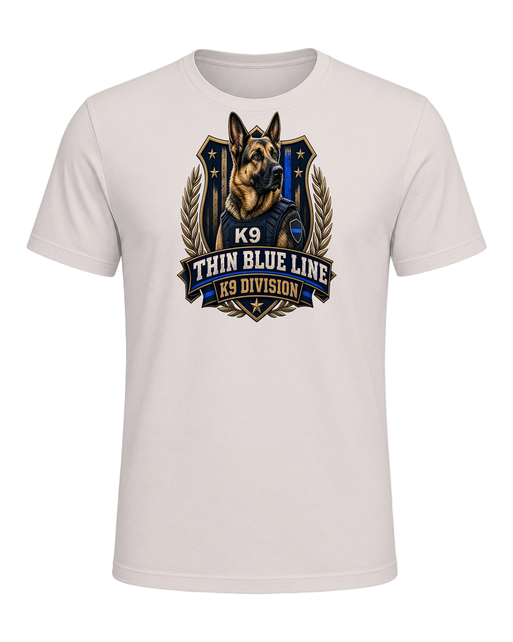 German Shepherd K9 Officer — Heather Dust