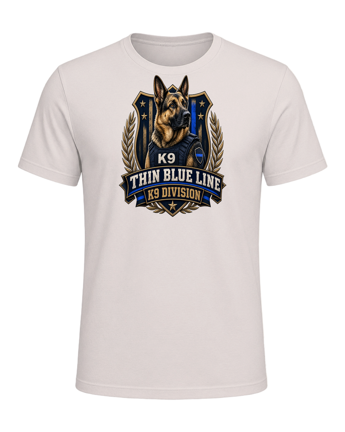 German Shepherd K9 Officer — Heather Dust