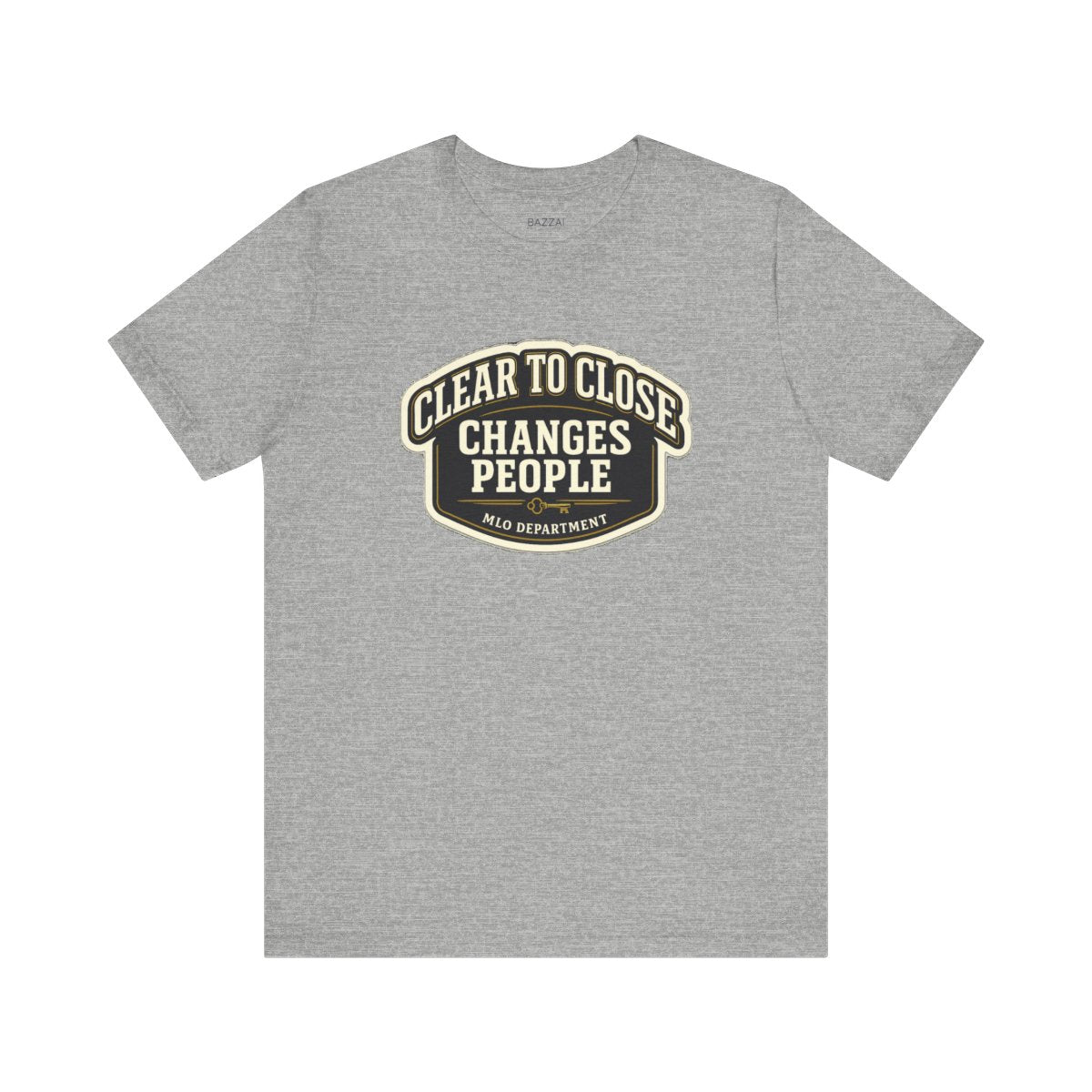 Underwriter T-Shirt — Clear to Close Changes People — mortgage t-shirt design