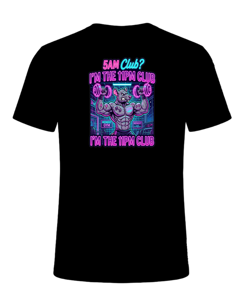 Gym Rat Night Owl — Black