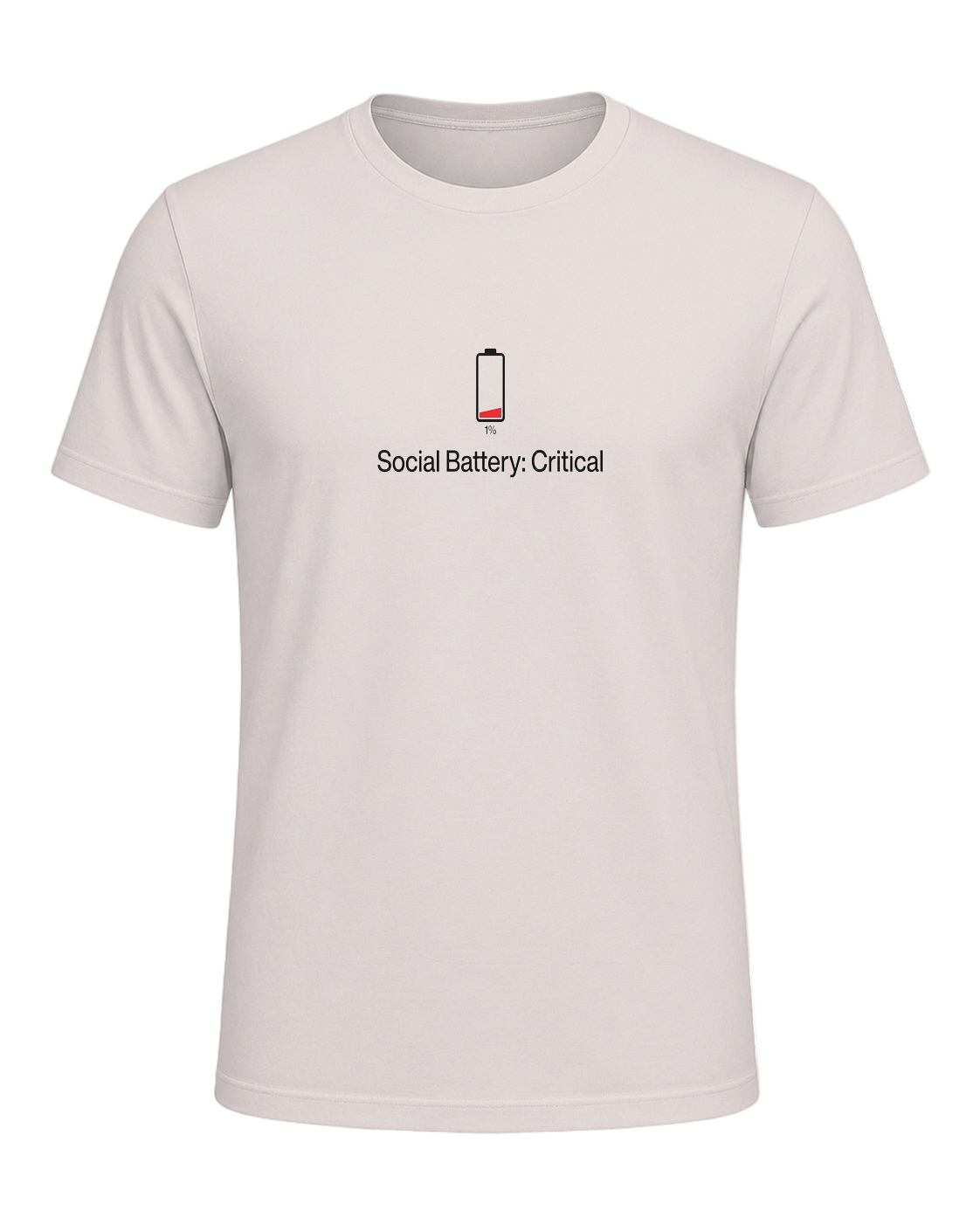 Social Battery Empty — Heather Dust