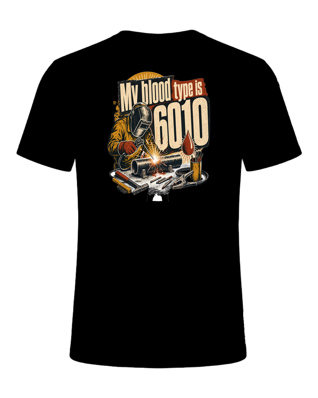 My blood type is 6010 — Black