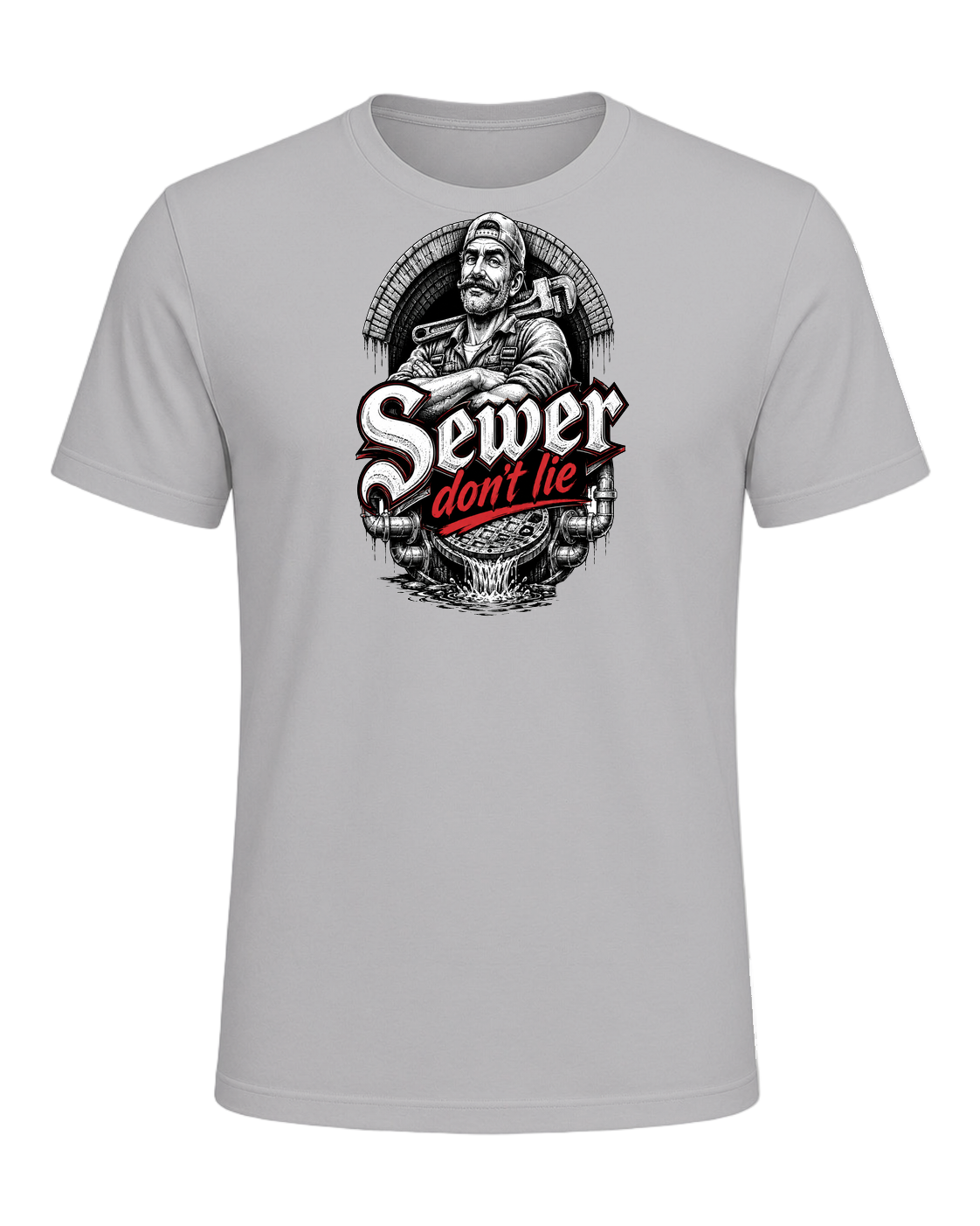 Sewer don't lie — Athletic Heather