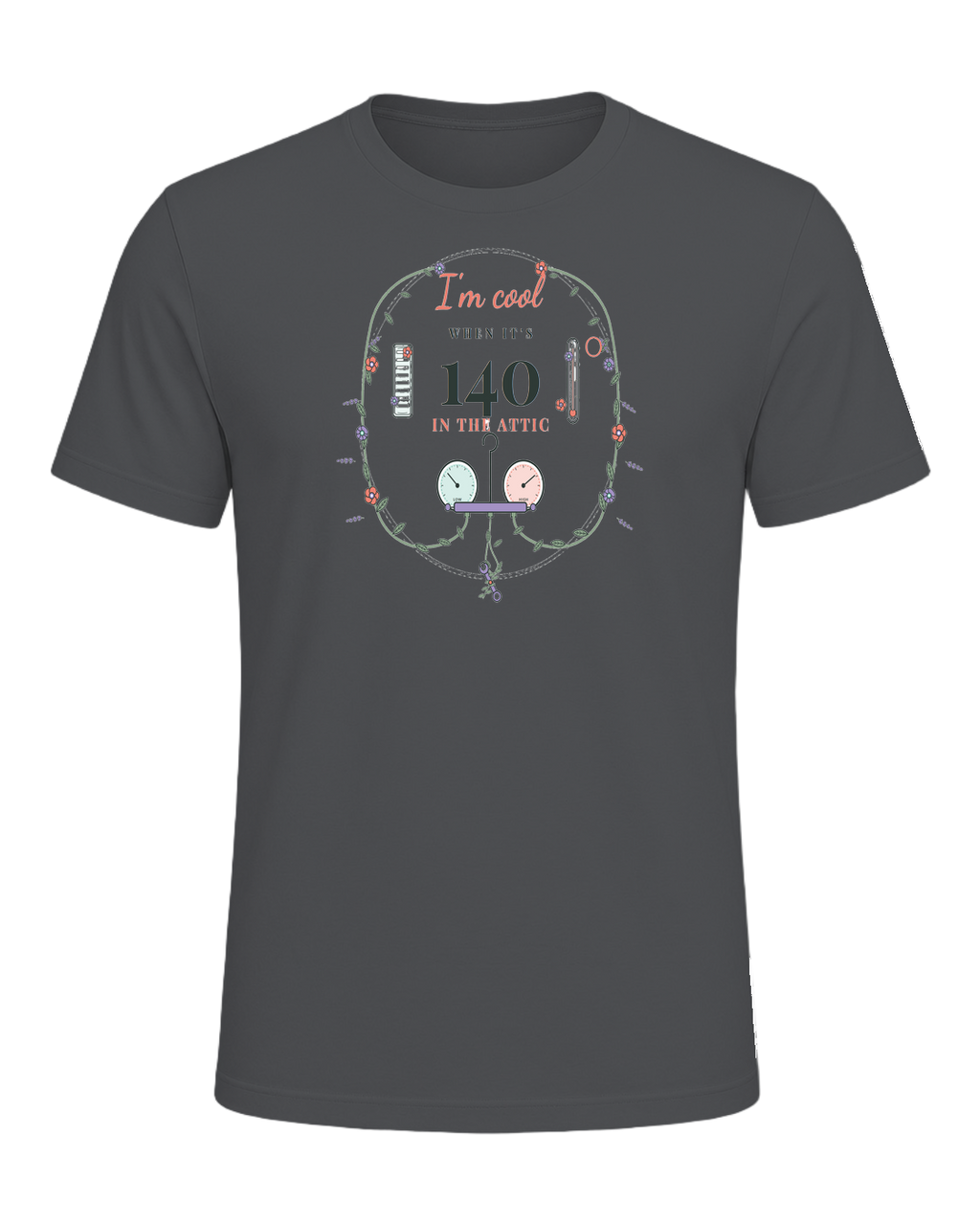 I'm cool when it's 140 in the attic — Asphalt