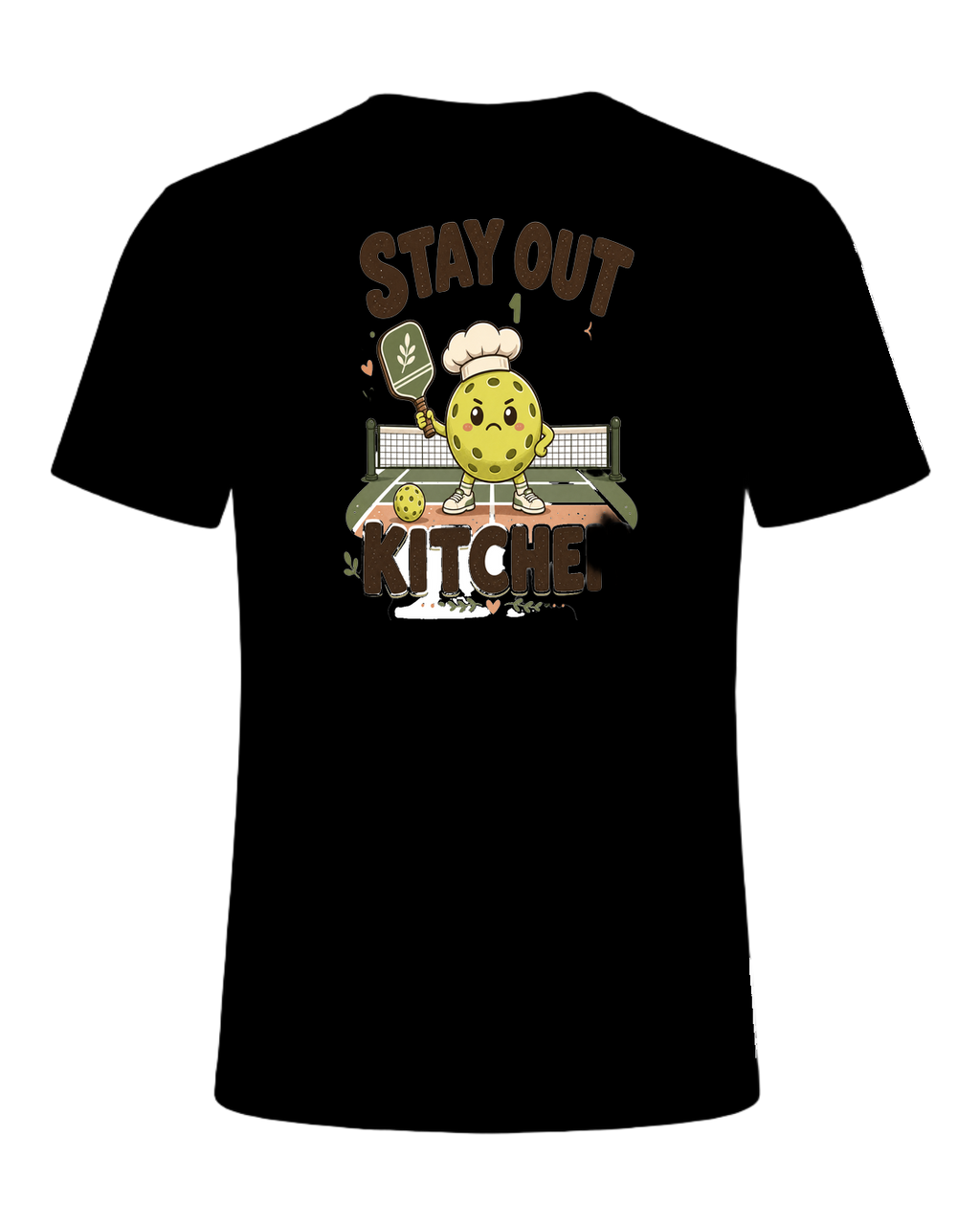 STAY OUT OF MY KITCHEN — Black