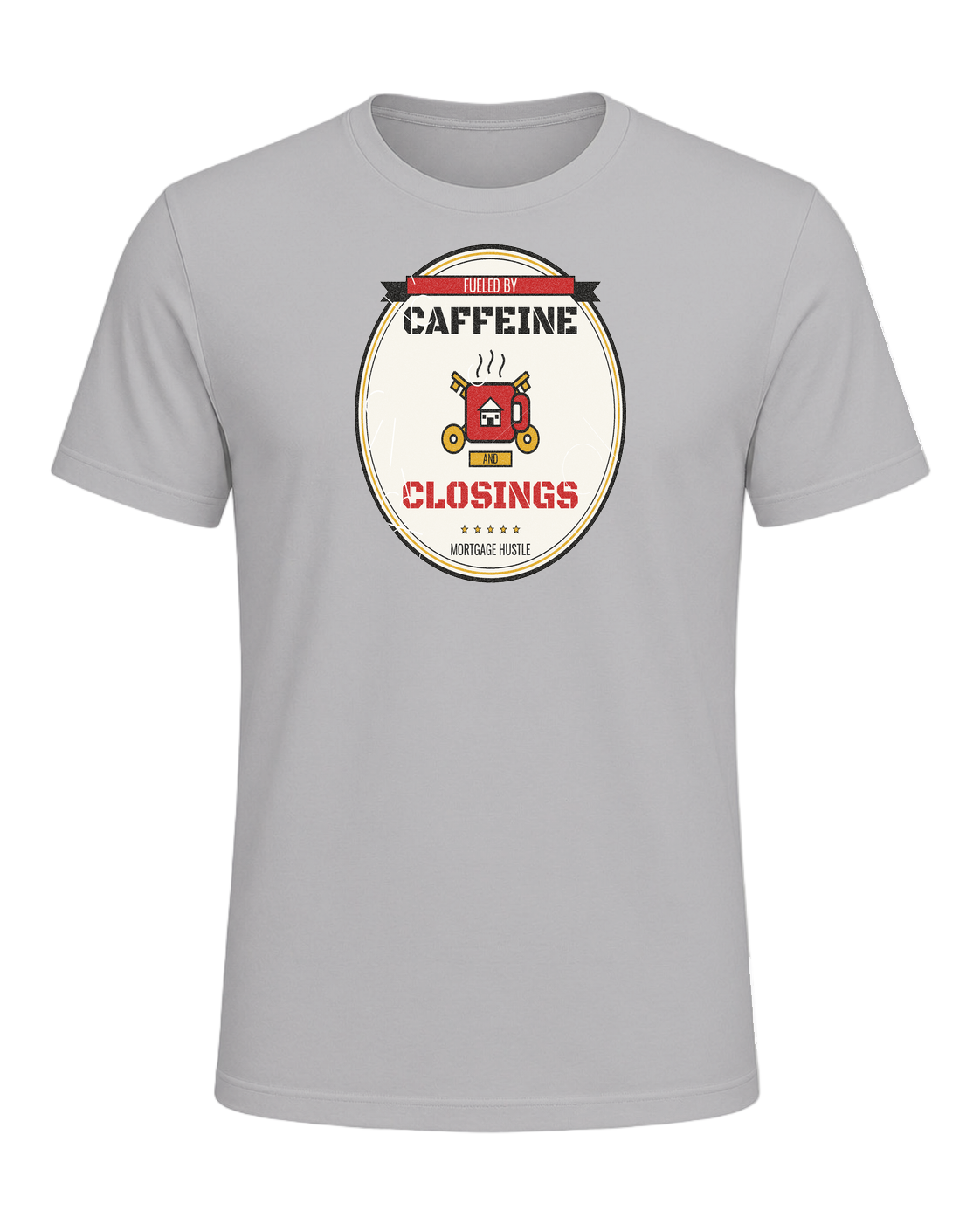 FUELED BY CAFFEINE AND CLOSINGS — Athletic Heather