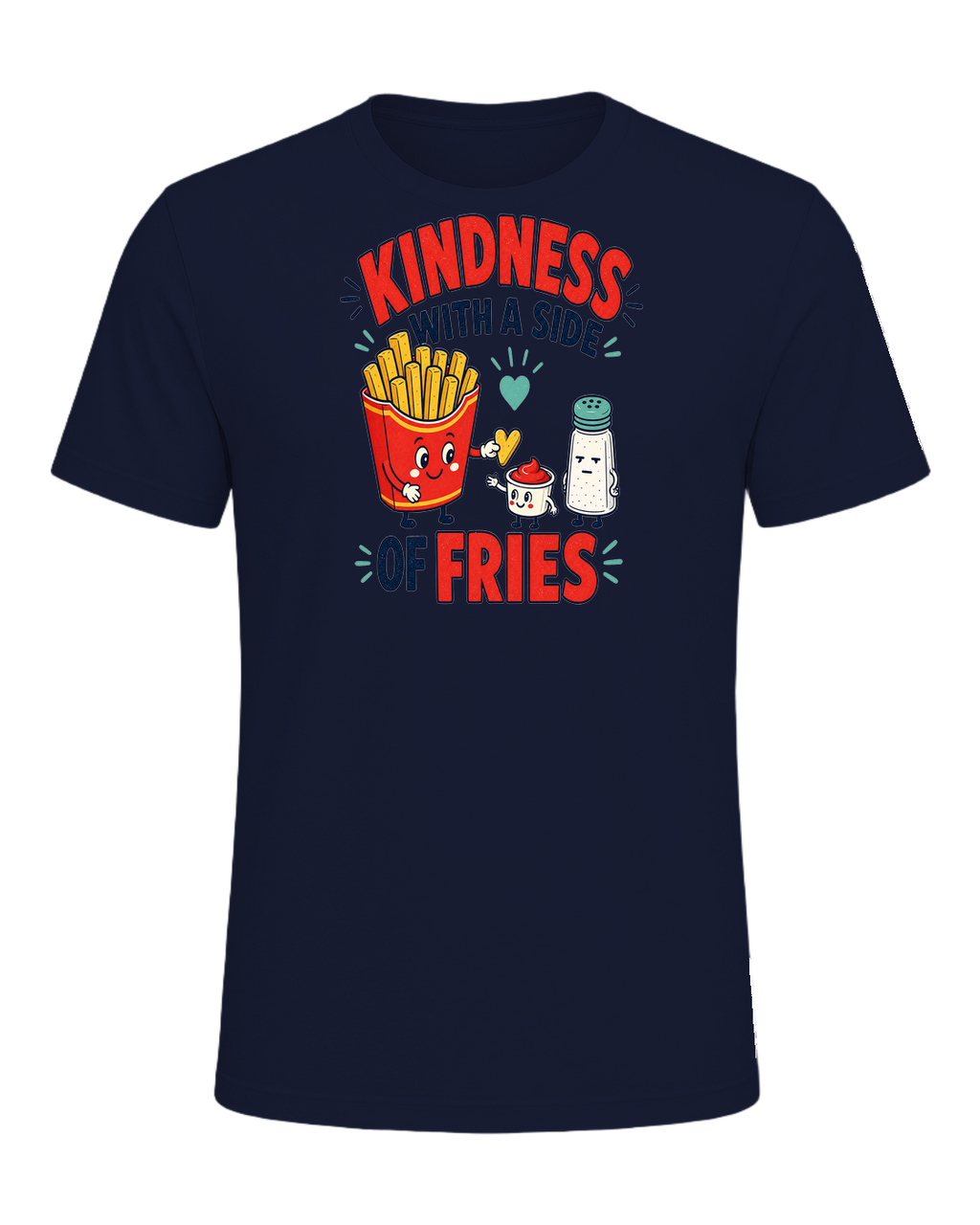 KINDNESS WITH A SIDE OF FRIES — Navy