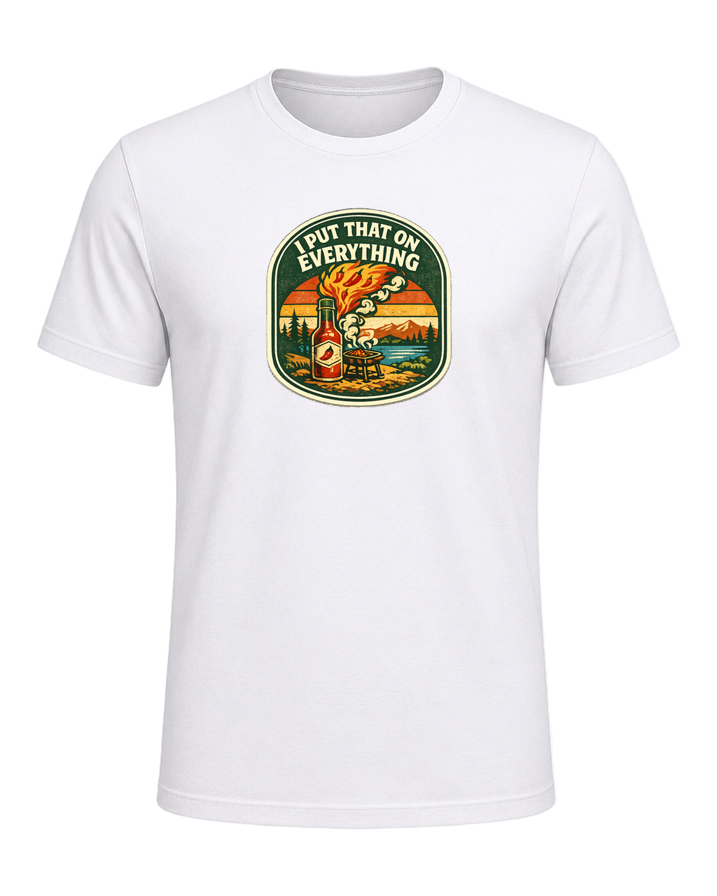 I Put That On Everything Tee — White