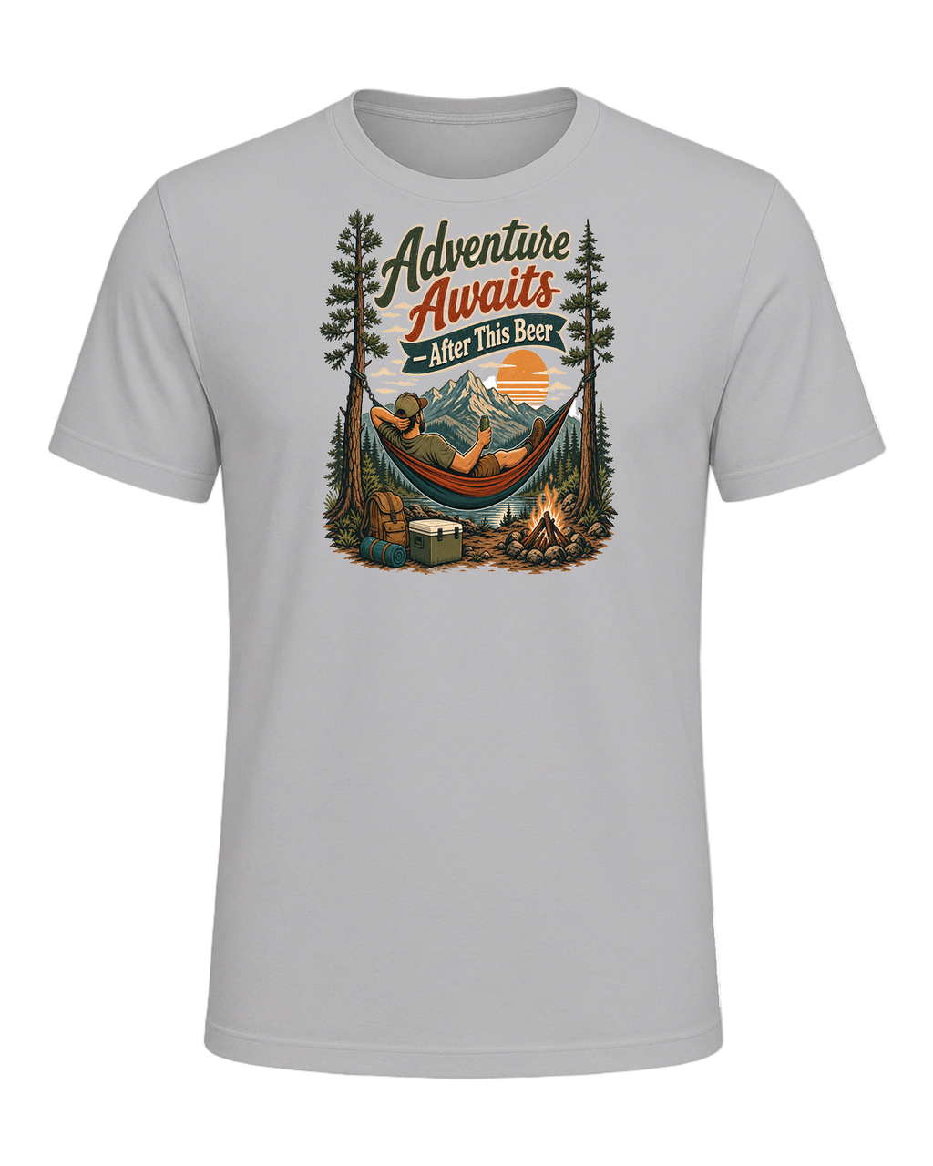 Beer + Outdoors — Athletic Heather