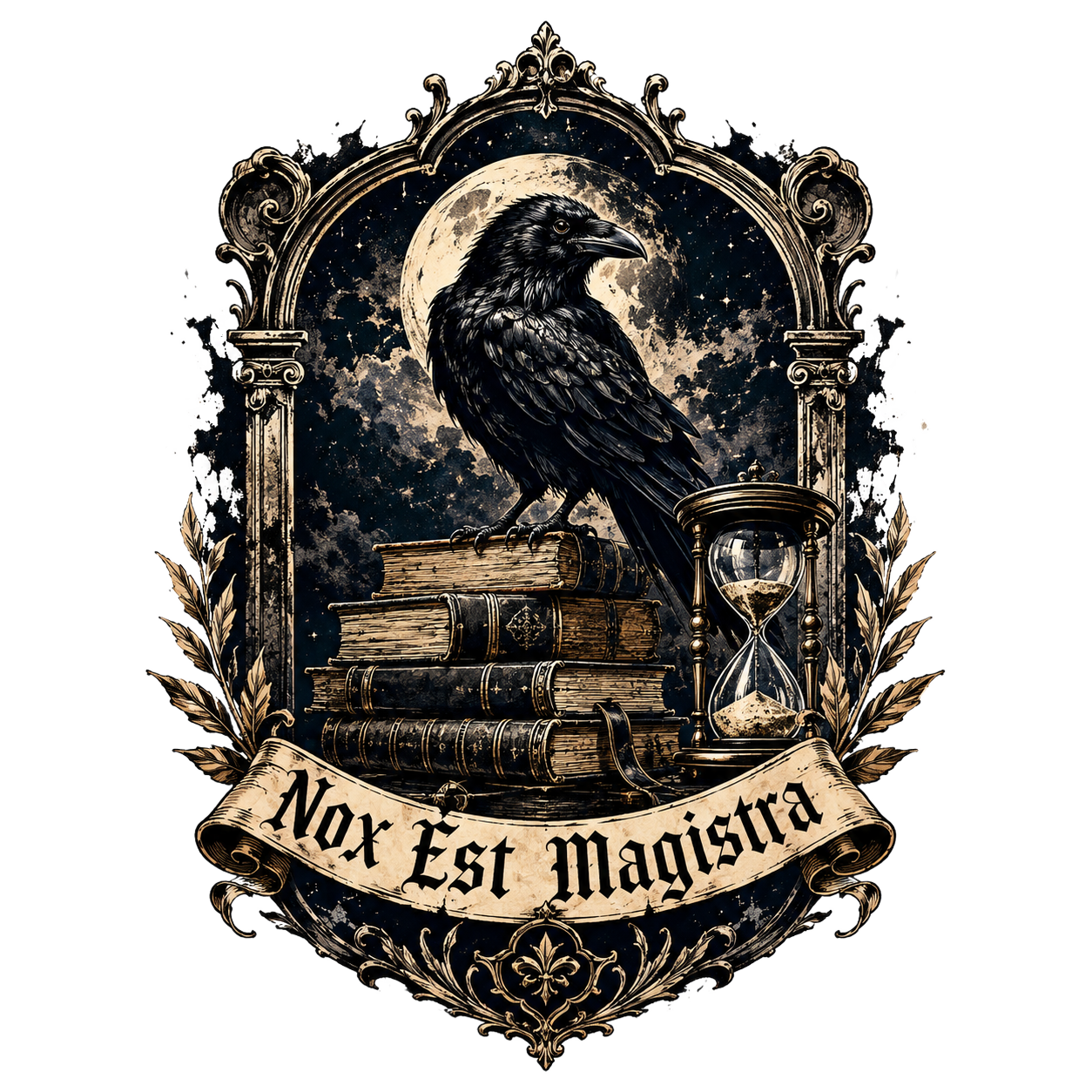 Latin Motto Crest