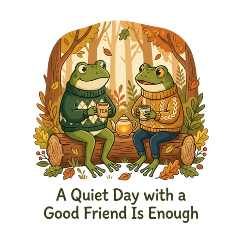Cozy Frog Friends