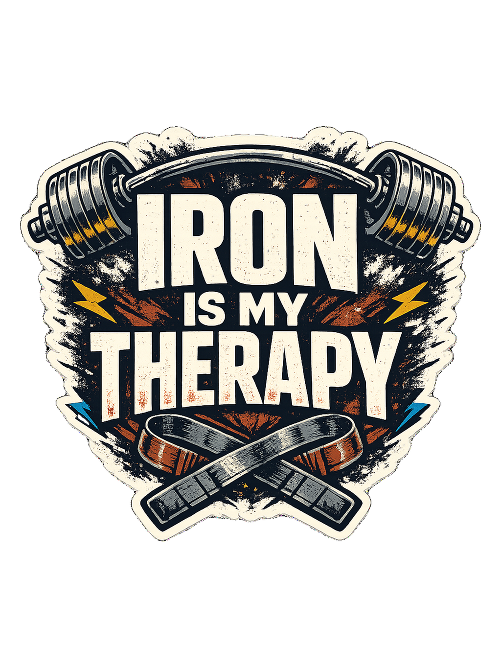 Iron Is My Therapy Tee