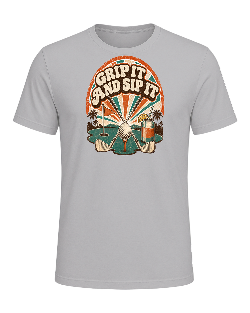GRIP IT AND SIP IT — Athletic Heather