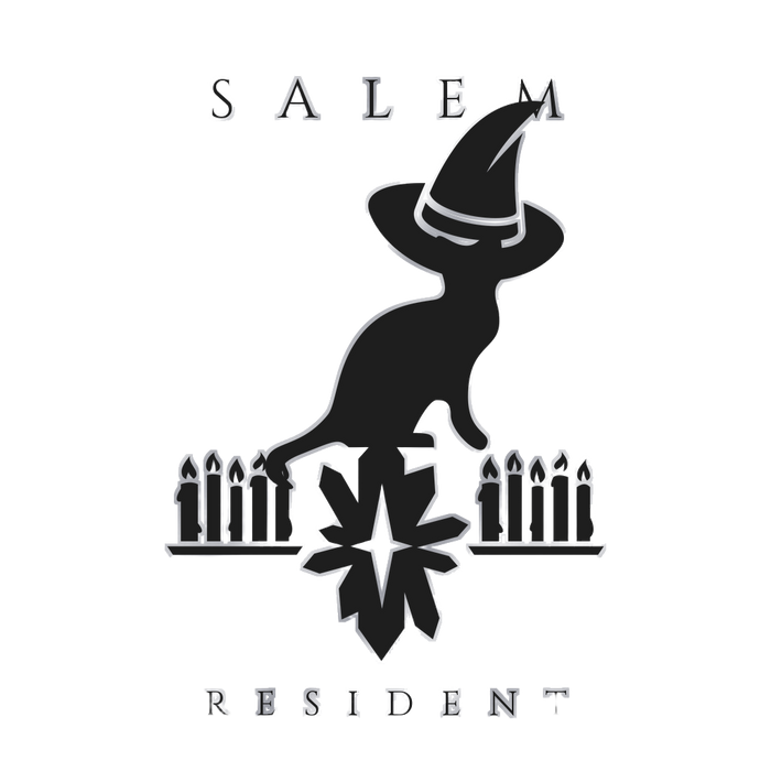 Salem Resident Dark Academia Cat