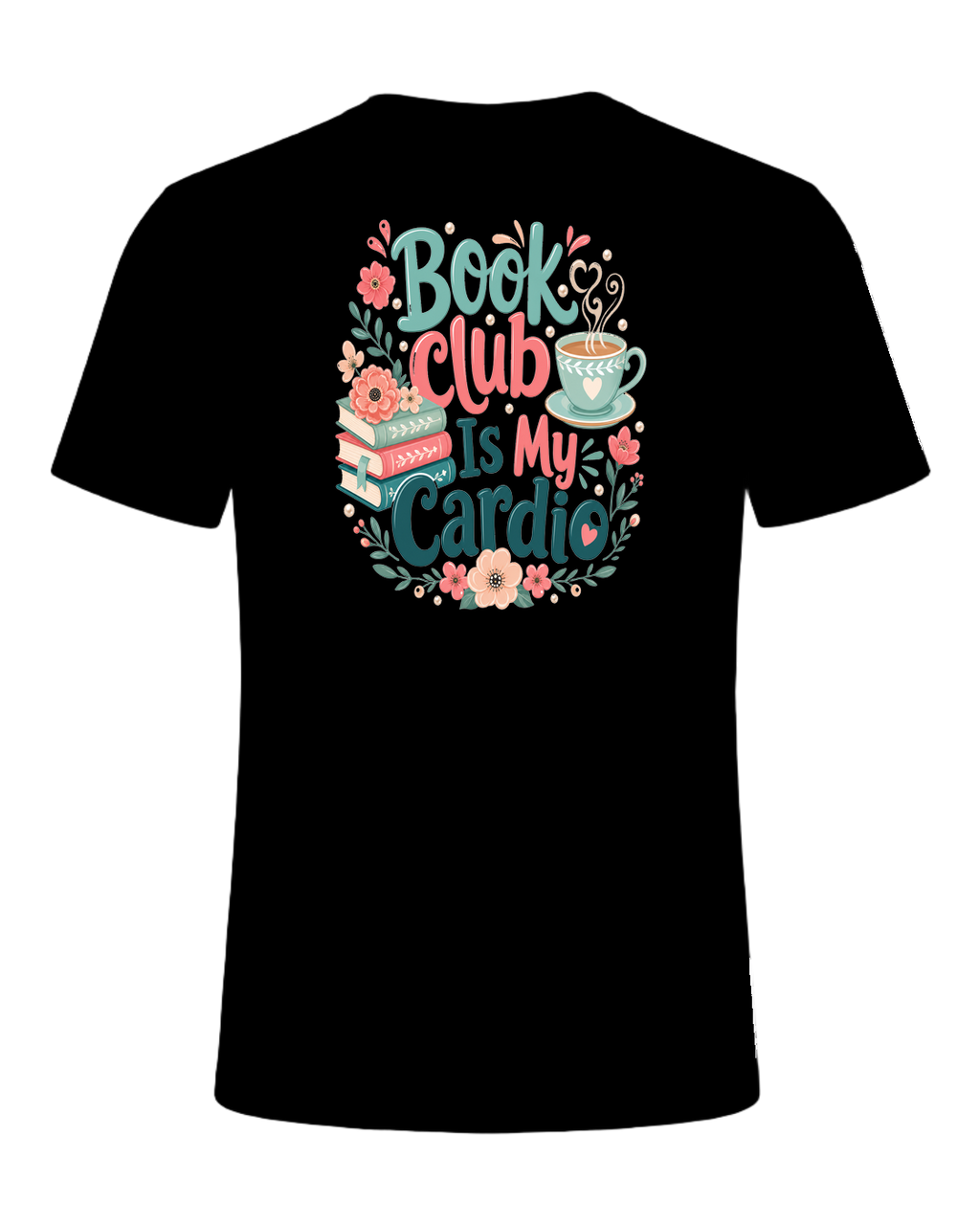 Book Club Is My Cardio — Black
