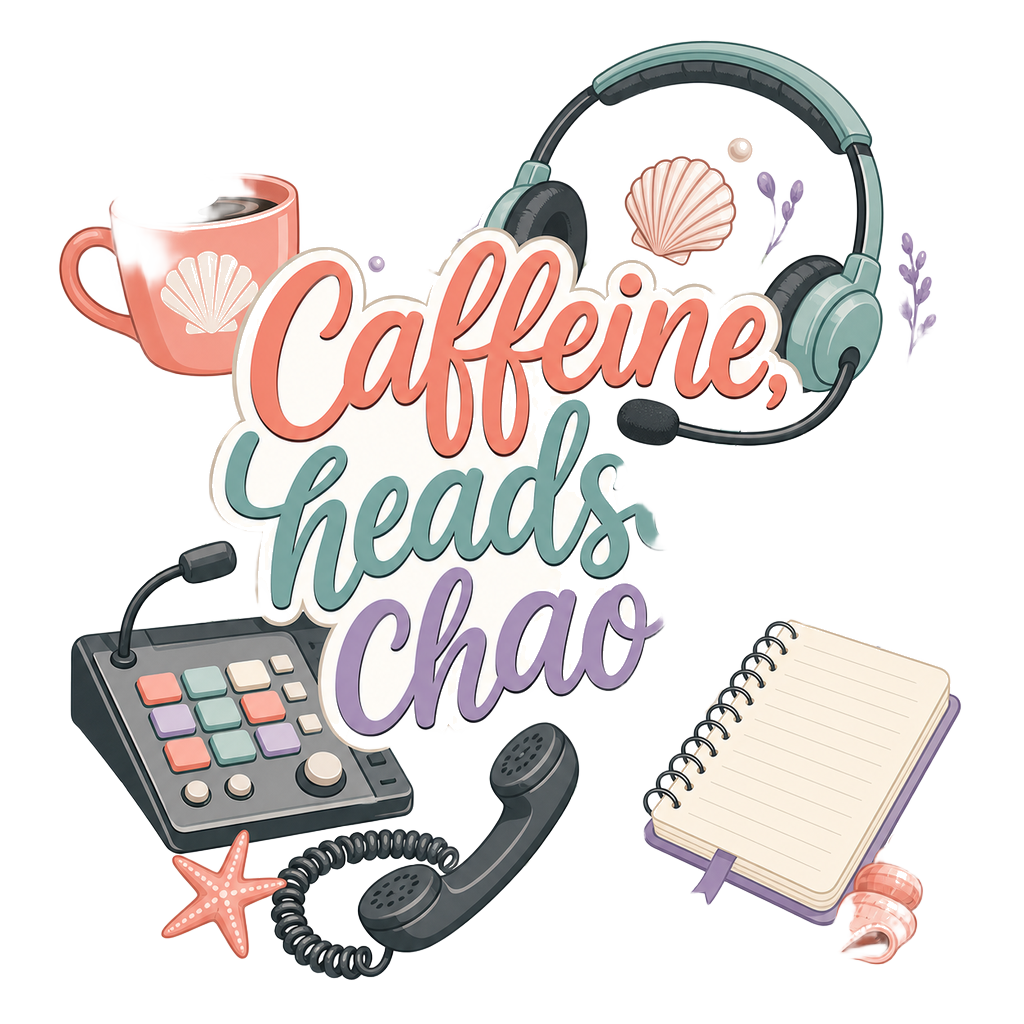 Caffeine, headset, chaos