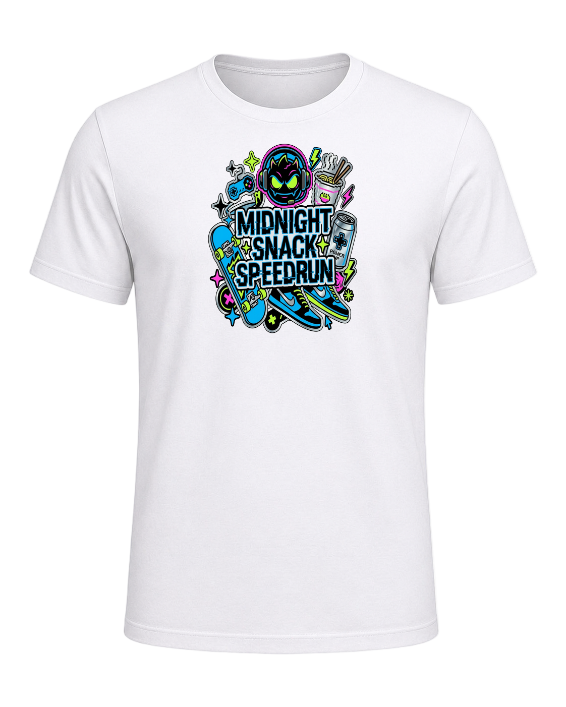 MIDNIGHT SNACK SPEEDRUN — White