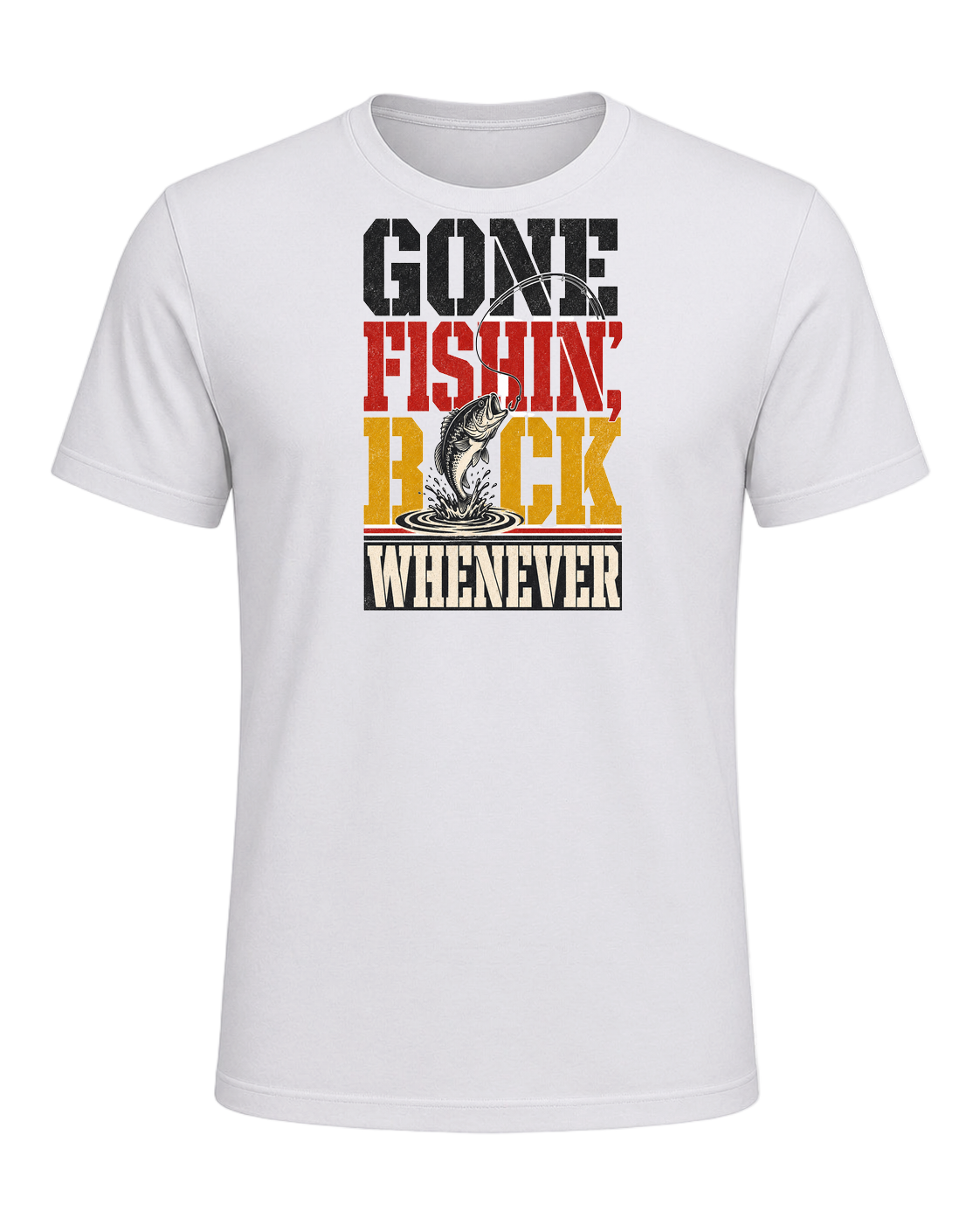 GONE FISHIN', BACK WHENEVER — Ash