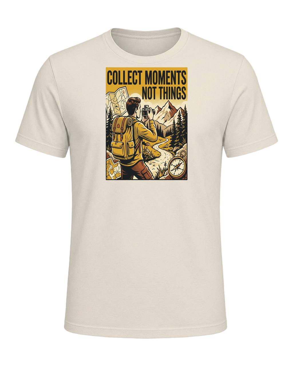 COLLECT MOMENTS NOT THINGS — Heather Prism Natural
