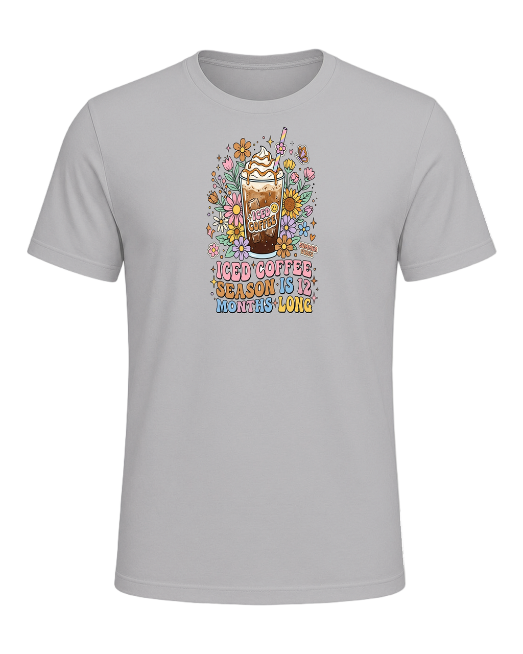 Iced Coffee Aesthetic — Athletic Heather
