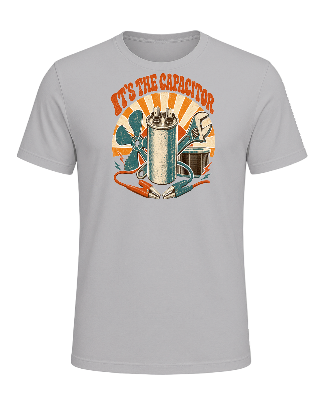 IT'S THE CAPACITOR — Athletic Heather