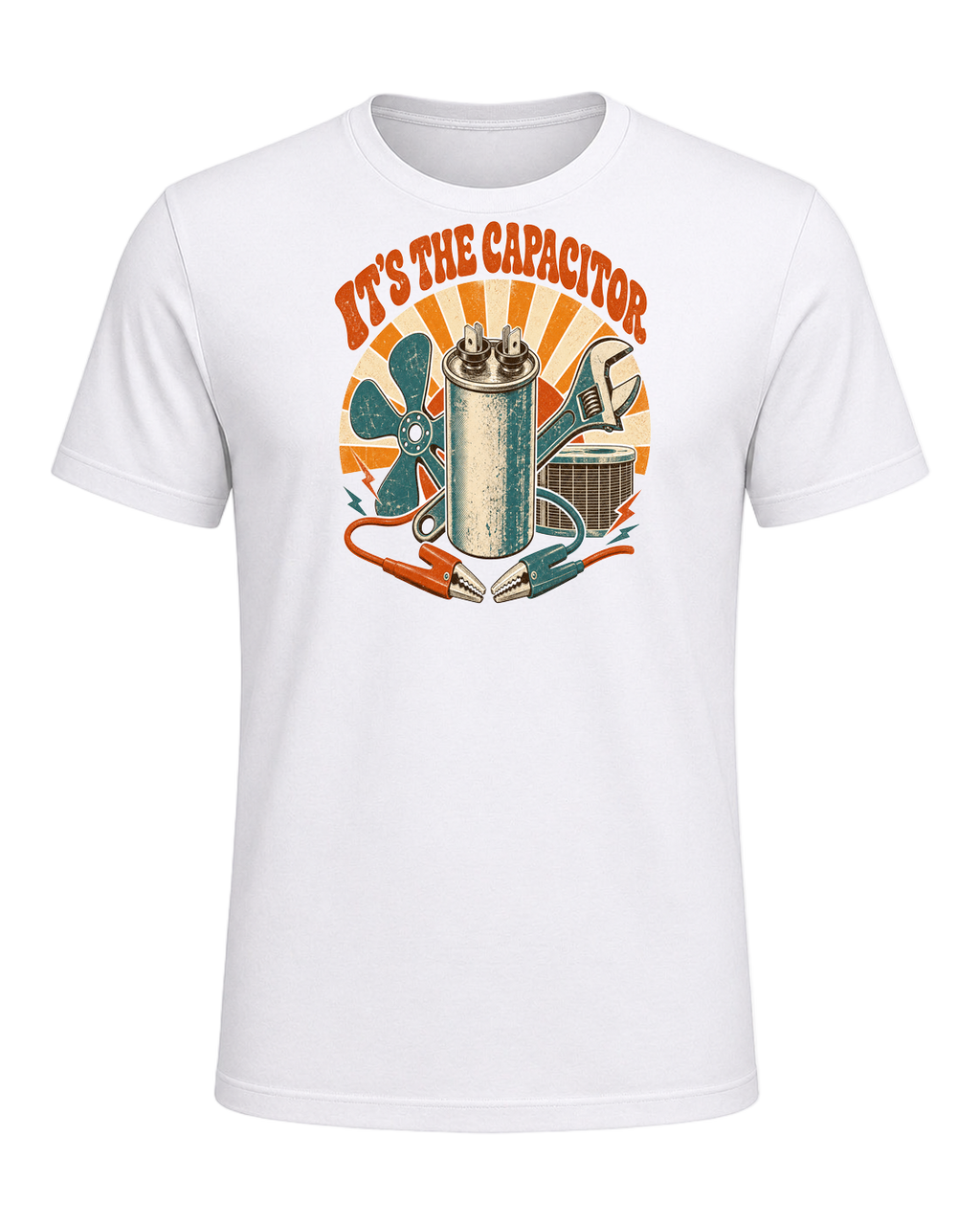 IT'S THE CAPACITOR — White